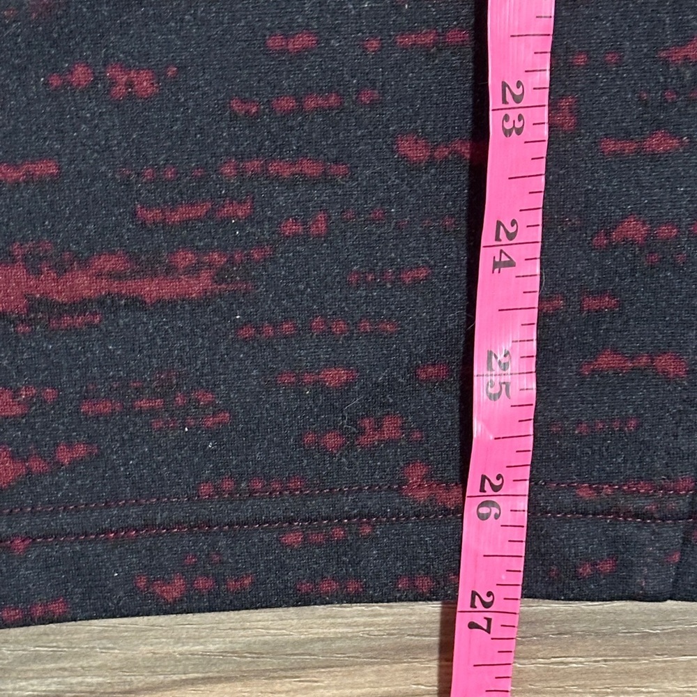 The North Face 1/4 Zip Pullover Mens M Red Black Feece Jacket Outdoors - Picture 5 of 7